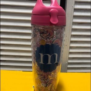 24 oz brand new Tervis water bottle - M monogram